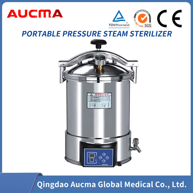 Small Size Laboratory Portable Pressure Steam Sterilizer 