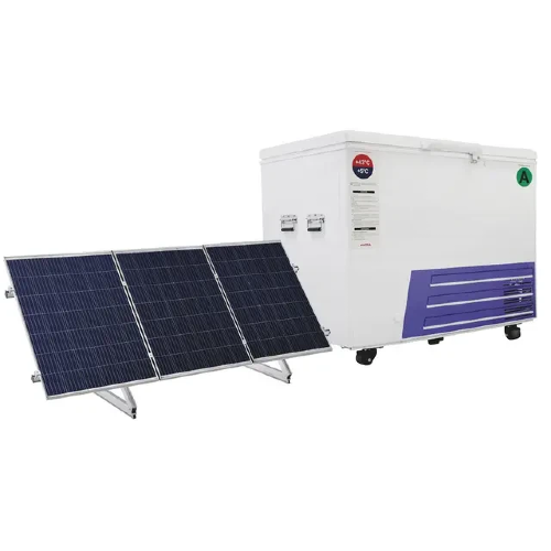 Solar direct drive refrigerator 