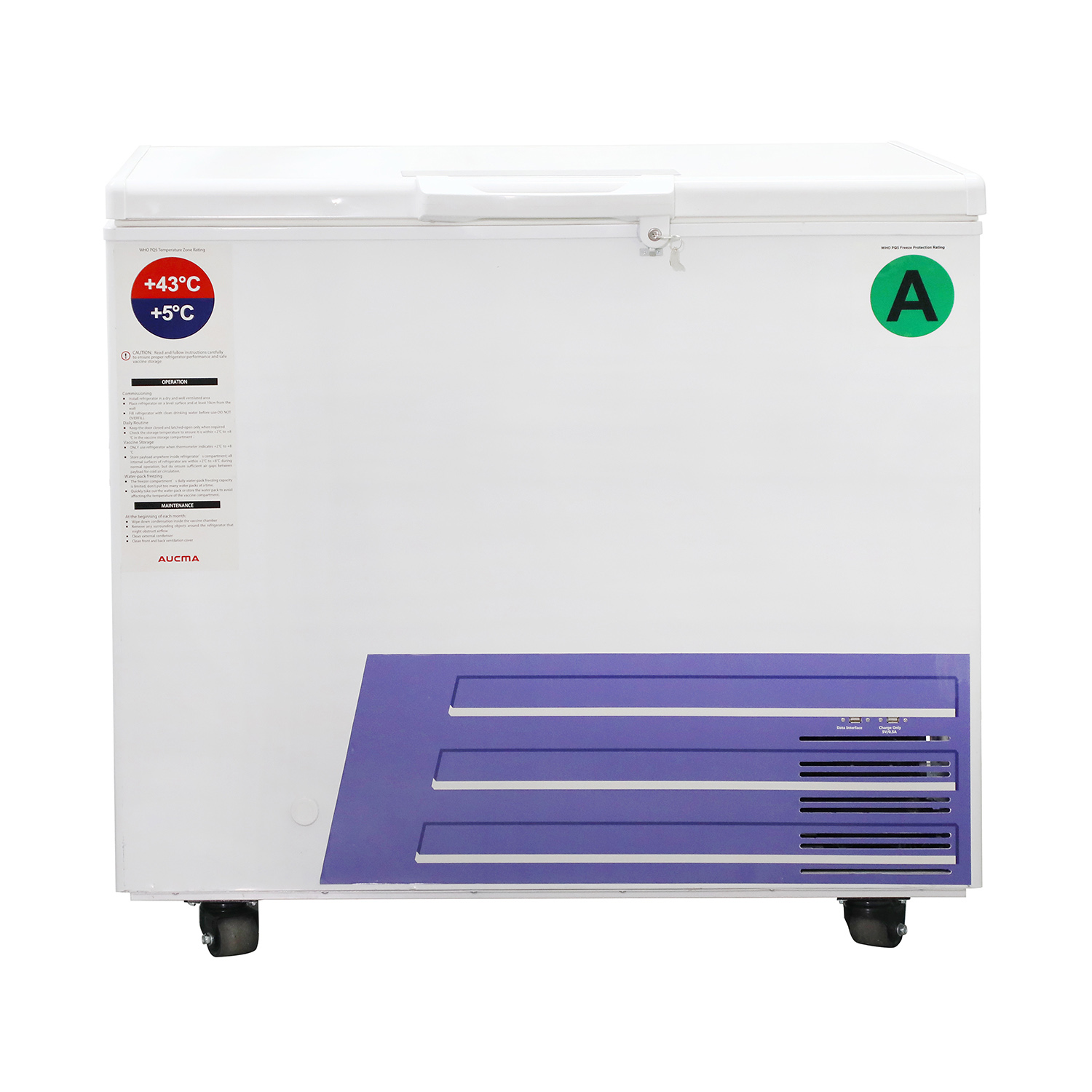 Solar Panel Direct Drive, PQS, Refrigerator or Combined Refrigerator and Water-pack Freezer