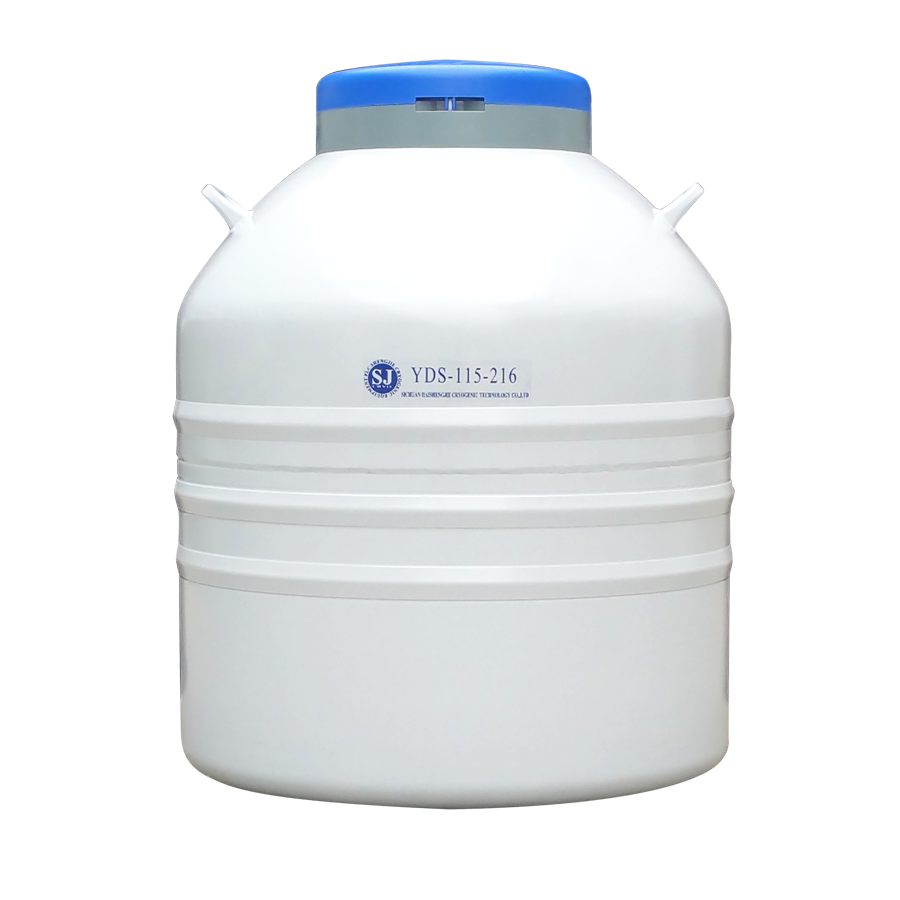 Aluminum Alloy Big Capacity Liquid Nitrogen Tank Container Laboratory Series