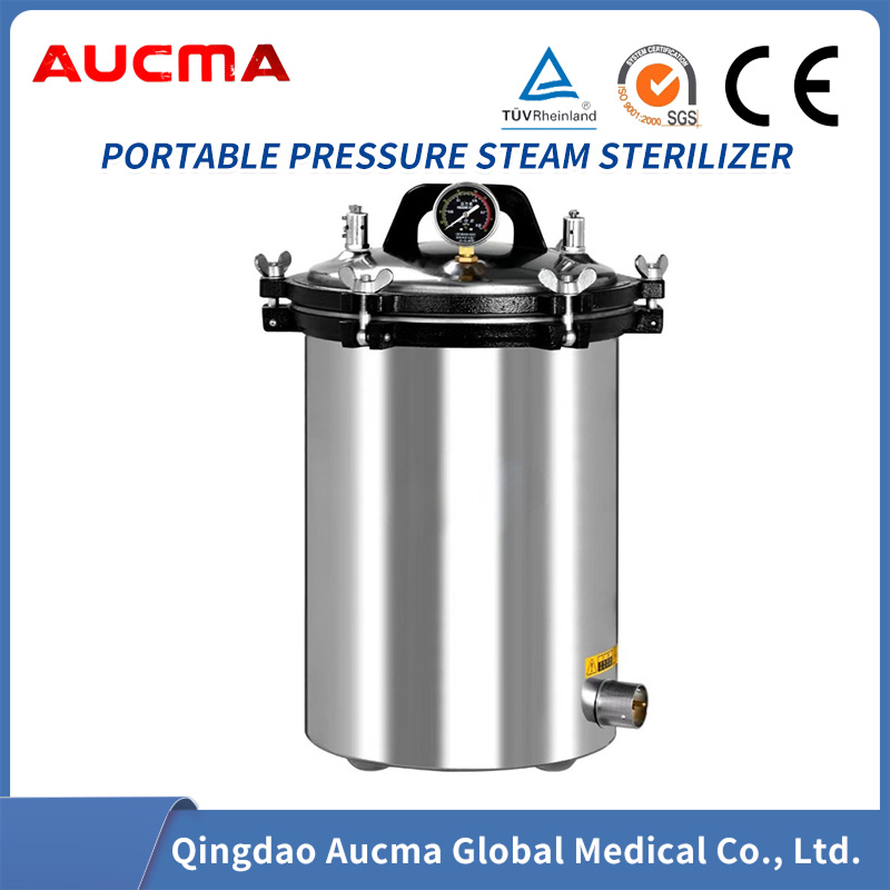 Small Size Laboratory Portable Pressure Steam Sterilizer 