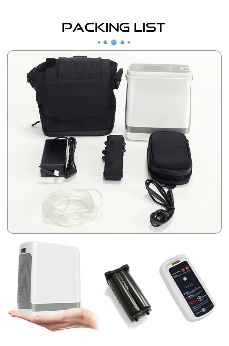  Portable Pulse Oxygen Concentrator Long Duration Time