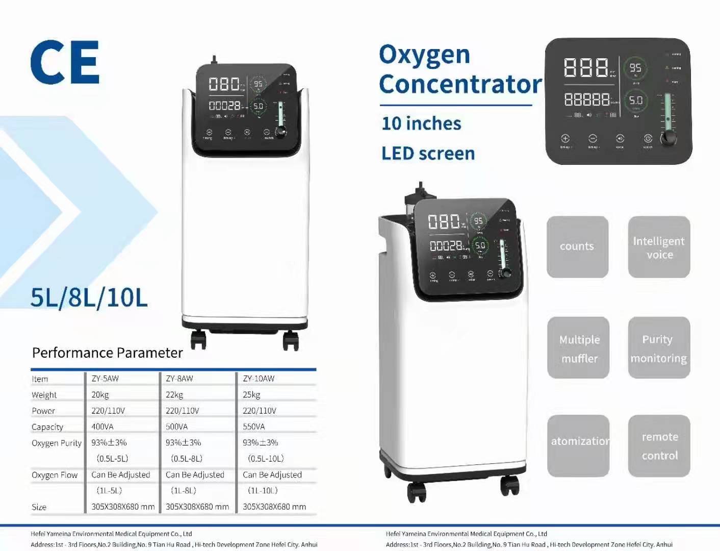 Oxygen Concentrator Oxygenerator