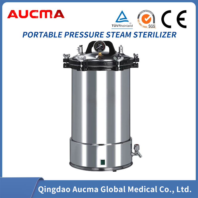 Small Size Laboratory Portable Pressure Steam Sterilizer 