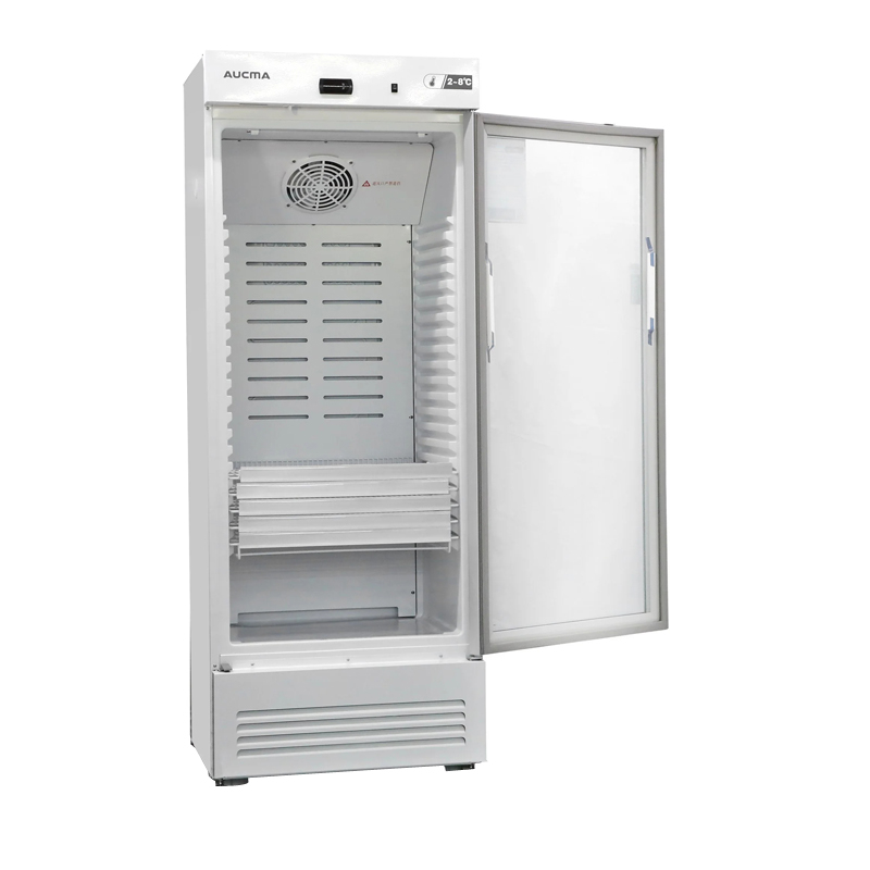 YC-200 2-8℃ 100L Glass Door China Pharmacy Refrigerator