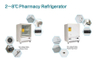 YC-80, 2-8℃, 80 Liters Pharmacy Refrigerator