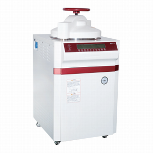 One button electric drainage Vertical autoclave