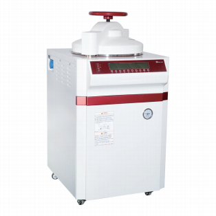 One button electric drainage Vertical autoclave