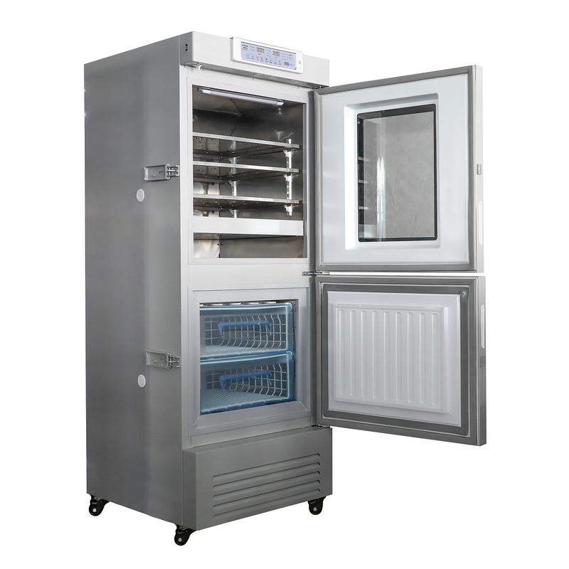 YCD-320, 100 Liter Freezer (-40~-20º C) , 220 Liters Refrigerator (2-8º C), Pharmacy Refrigerator with Freezer