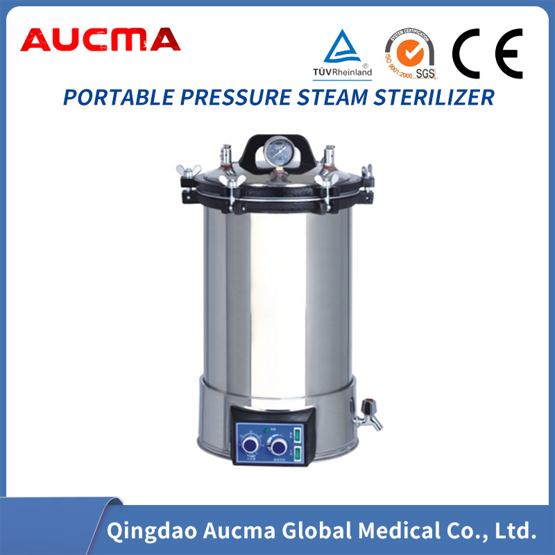 Small Size Laboratory Portable Pressure Steam Sterilizer 