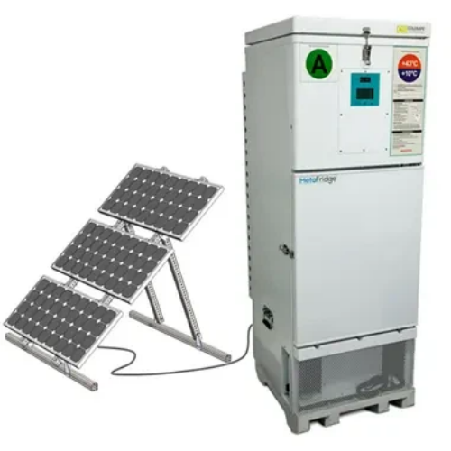 Solar direct drive refrigerator 