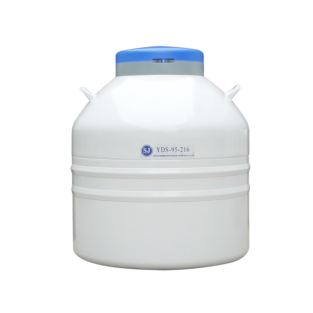 Aluminum Alloy Big Capacity Liquid Nitrogen Tank Container Laboratory Series