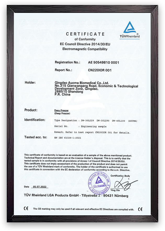 Certifications